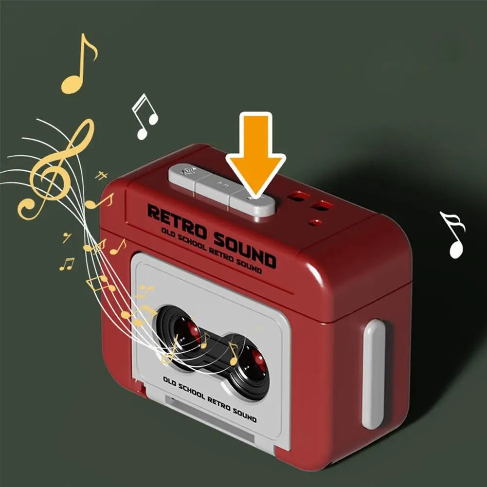 Retro Cassette Player - Keychain